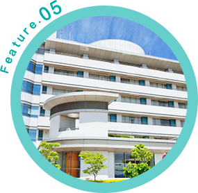 近隣大学病院との緊密な医療連携